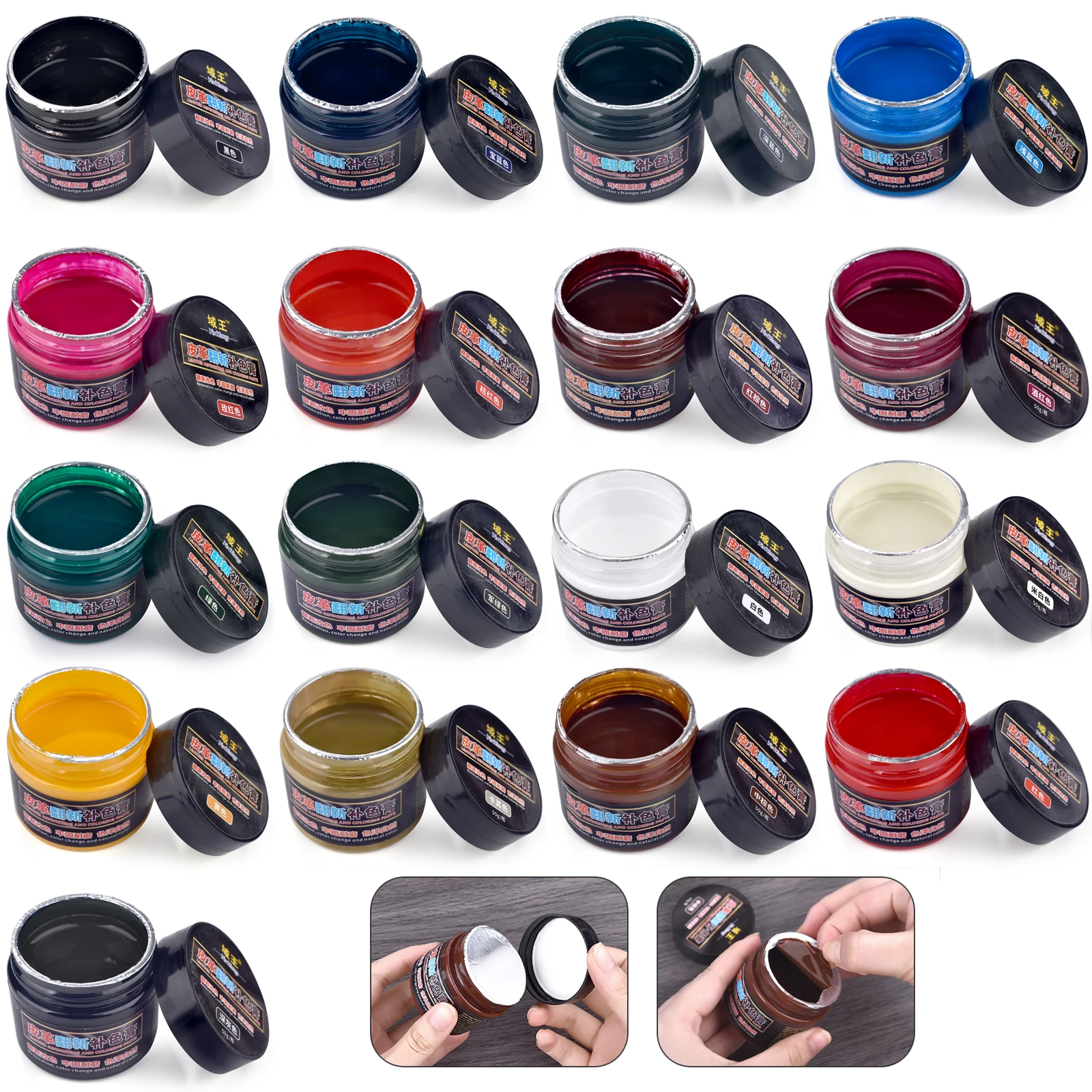 Sneakers Care - 50g Pigmen Cat Perbaikan Kulit DIY