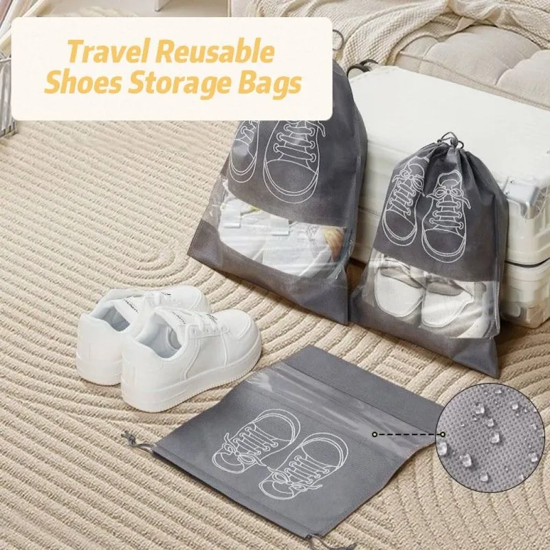 Shoe Bag Dust - 1-30 Buah Tas Organizer Penyimpanan Sepatu