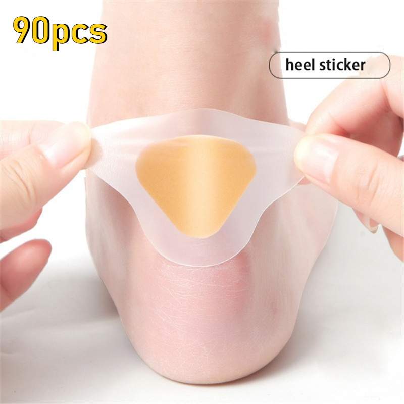 Heel Liner Grip - 90pcs Pelindung Tumit Gel, Plester Lengket