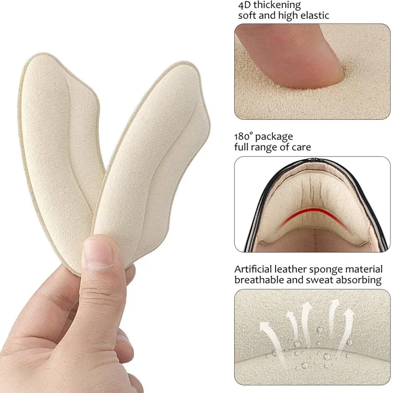 4 Buah/8 Buah Bantalan Tumit T - Heel Liner Grip ulasan dan harga
