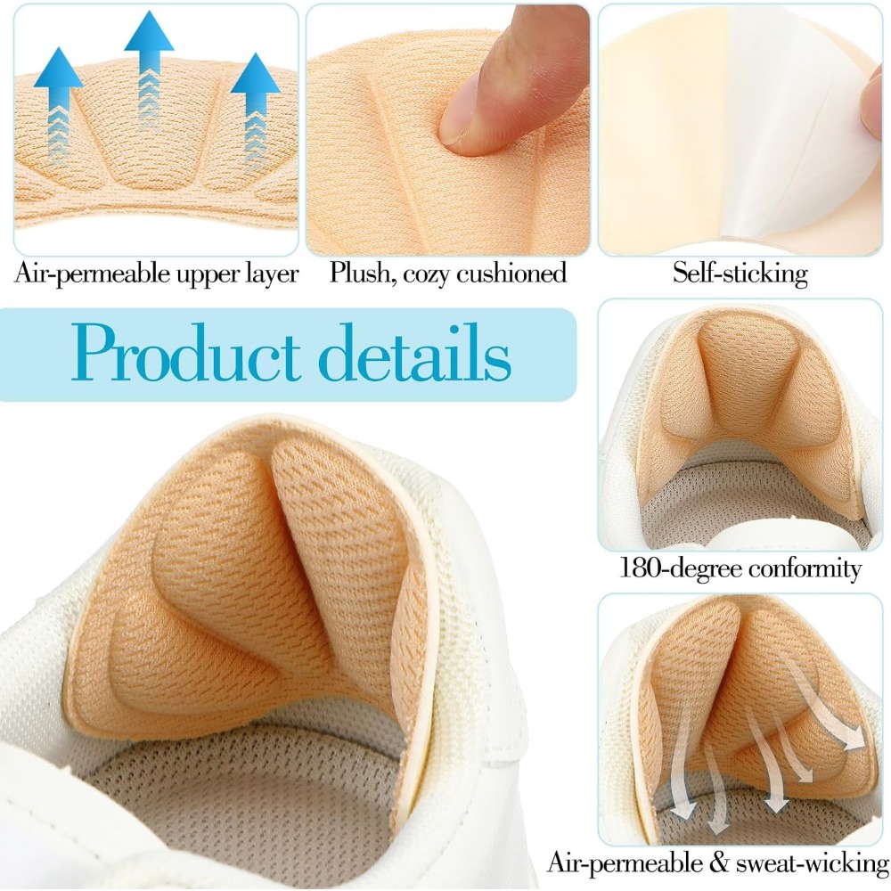 Bantalan Sepatu dengan Perekat - Heel Liner Grip ulasan dan harga