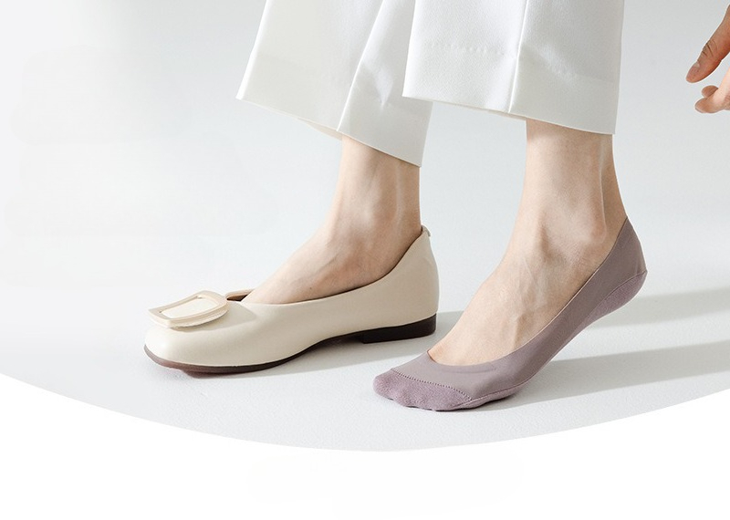1 pasang Kaos Kaki Liner Sutra - Heel Liner Grip ulasan dan harga