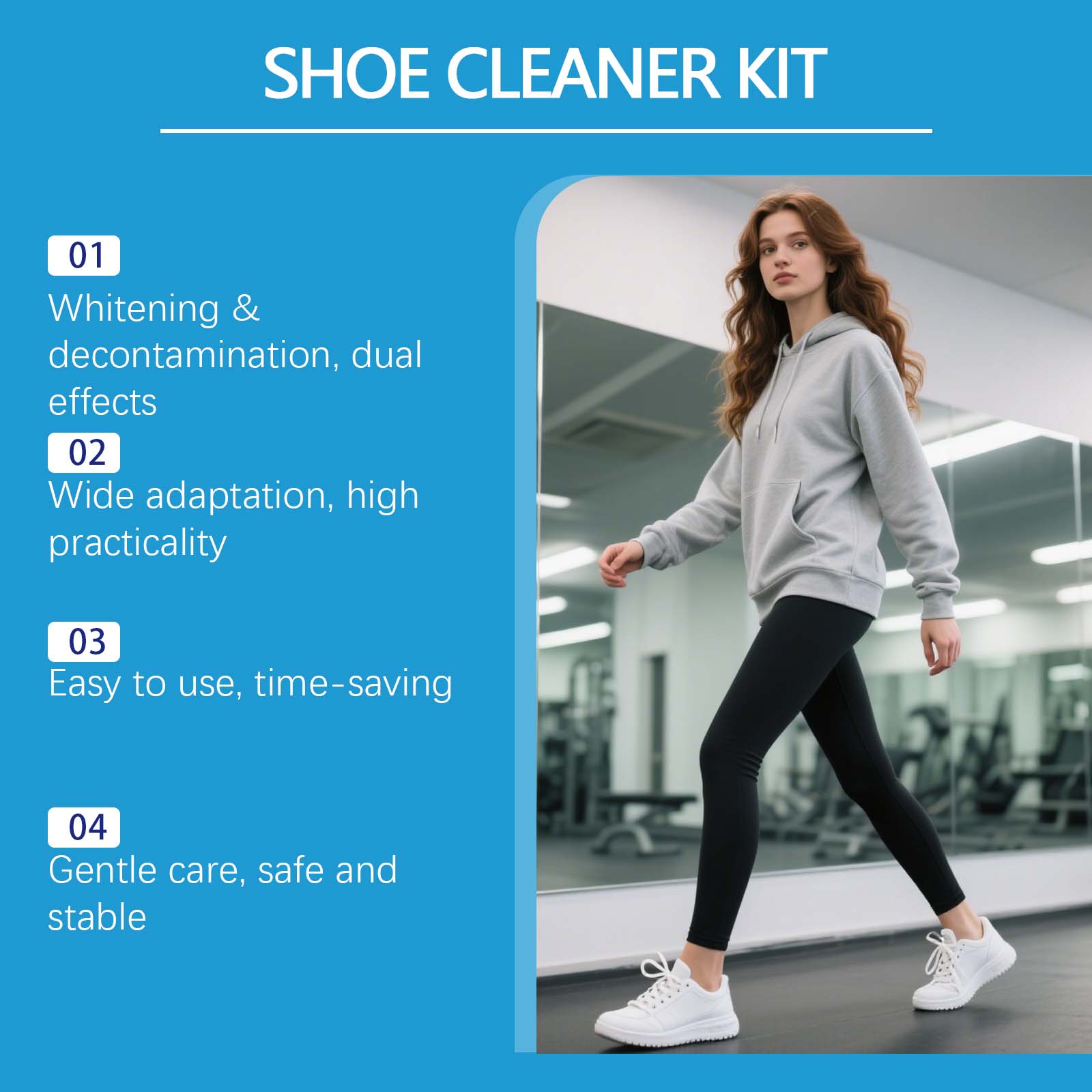Kit Gel Pemutih Sepatu Dengan  - Sneaker Care Whitener ulasan dan harga