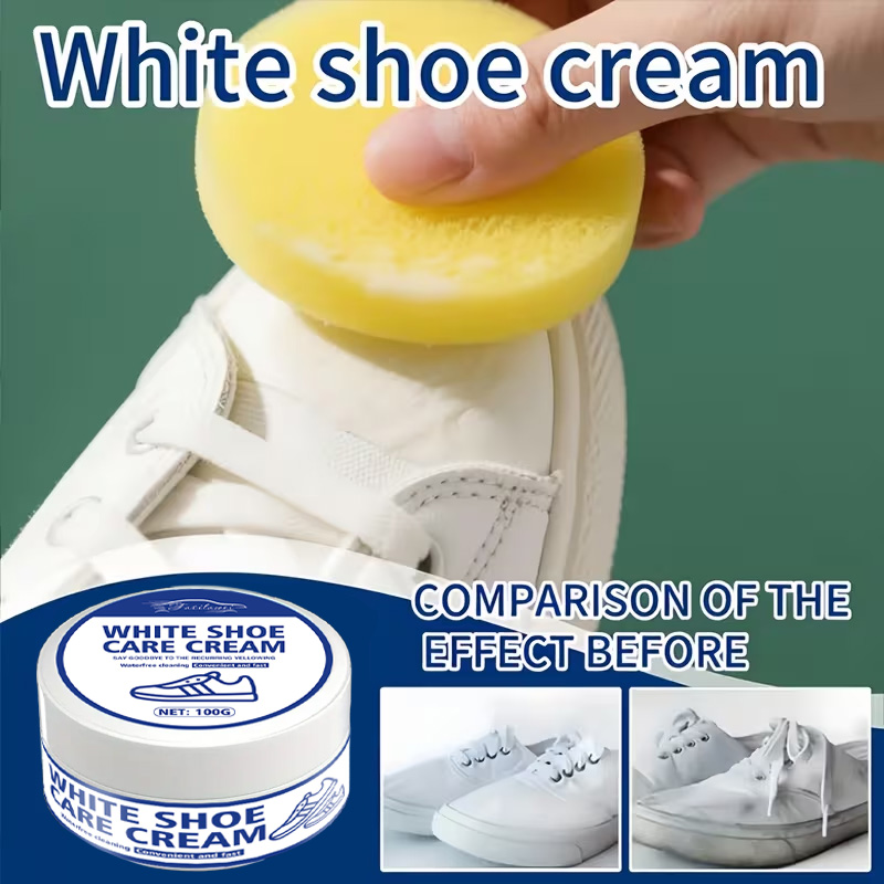 Krim Perawatan Sepatu Putih de - Sneaker Care Whitener ulasan dan harga