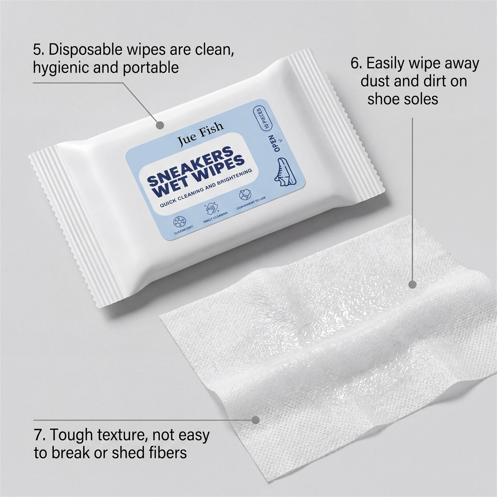 Tisu Pembersih Sepatu Portabel - Sneaker Care Wipes ulasan dan harga