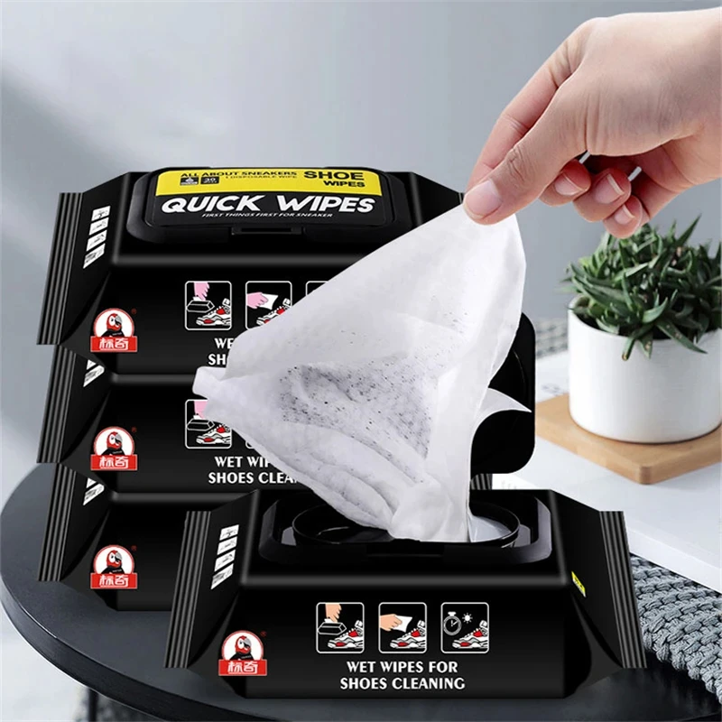 Sepatu sekali pakai pembersih  - Sneaker Care Wipes ulasan dan harga