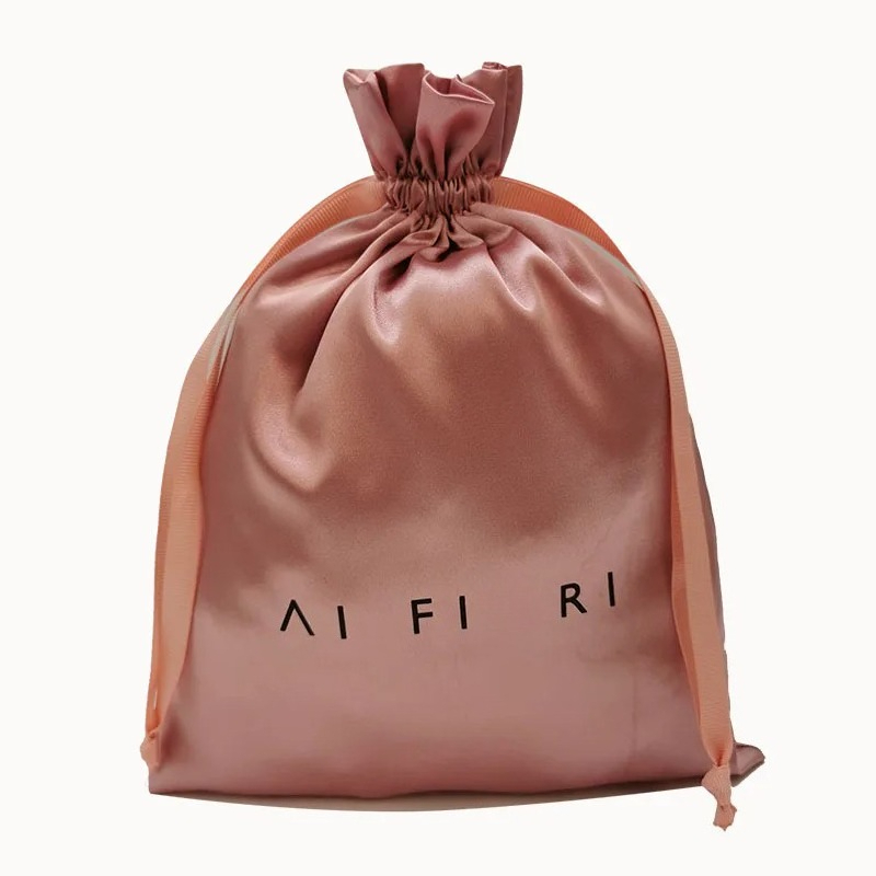 Tas Serut Satin Logo Kustom un - Shoe Bag Dust ulasan dan harga