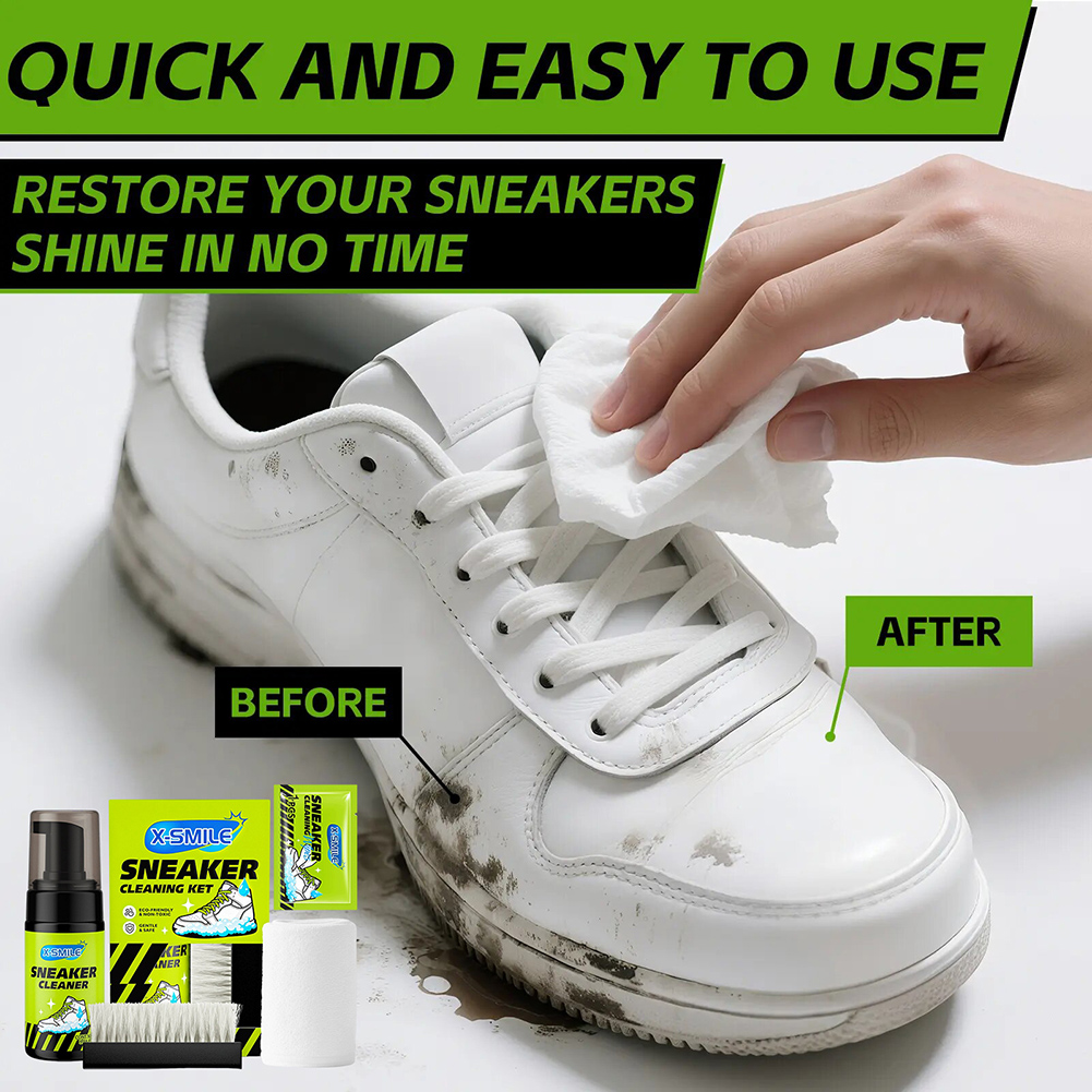 4pcs/Set Sneaker Cleaning Care - Sneaker Care Wipes ulasan dan harga