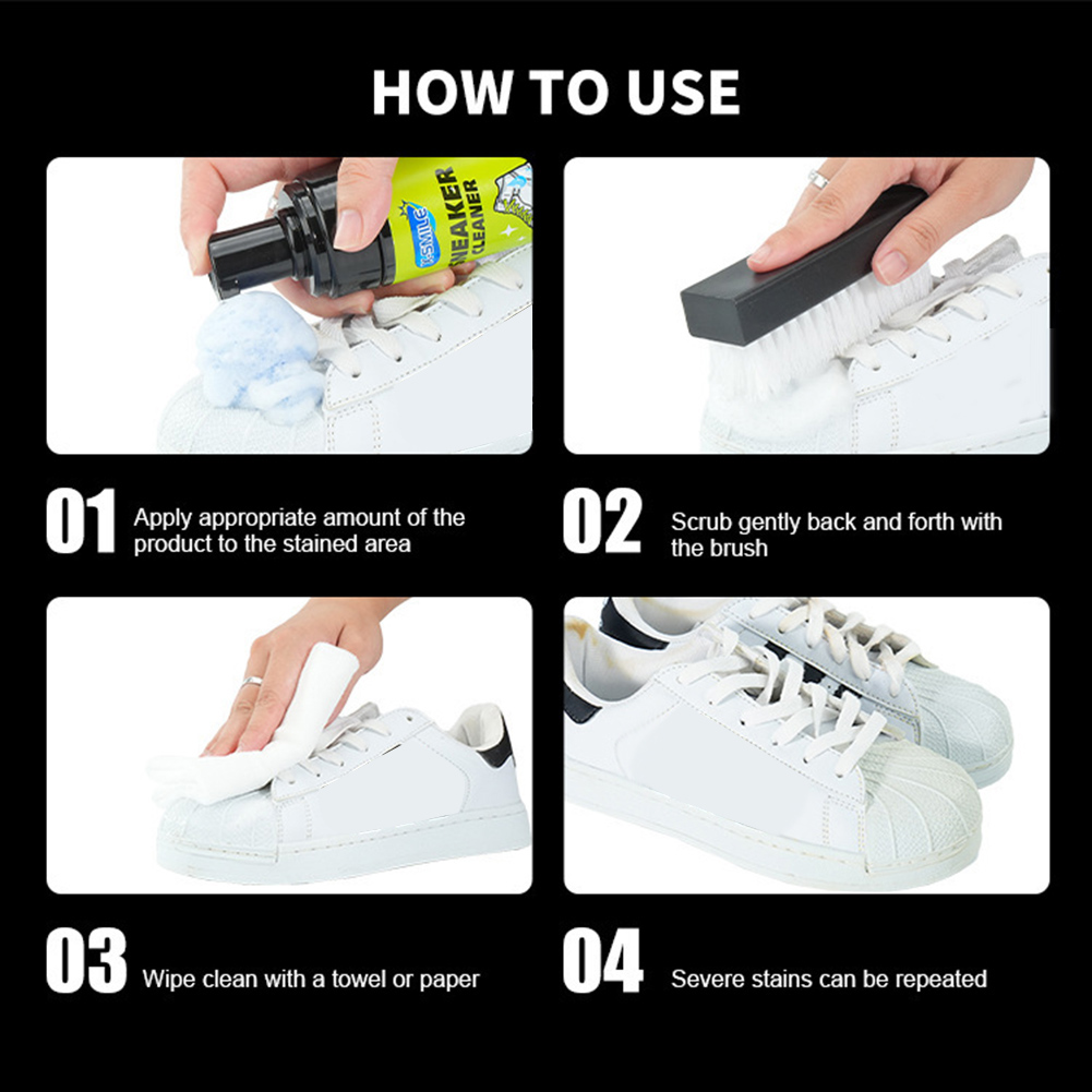 4pcs/Set Sneaker Cleaning Care - Sneaker Care Wipes ulasan dan harga